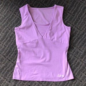 Vintage Curves Workout Top, Sz. L (14-16) with built in bra.